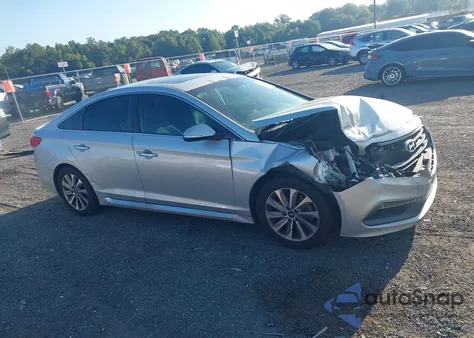 2016 Hyundai Sonata Sport from USA, damaged, VIN 5NPE34AFXGH377553